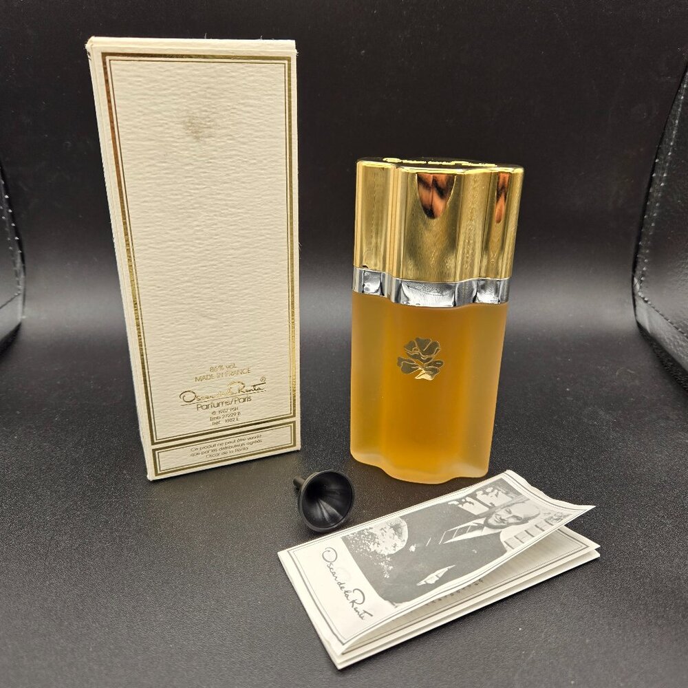 VINTAGE OSCAR DE LA RENTA ESPIRIT DE PARFUM/ORIGINAL FORMULA /2 OZ 60 ML/FRANCE